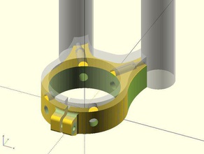 parametric tool holder mpcnc us ie version parts openscad 3d print model - Mito3D