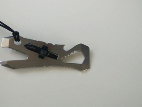 leatherman piraña de goma reemplazo partes titular herramienta 3d print model - Mito3D