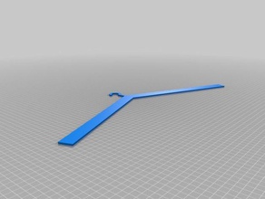 simple hanger organization 3d print model - Mito3D