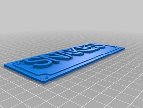 snakes sign signs logos customized 3d print model - Mito3D