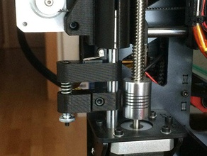 fine adjustment end stop axis 3d printer parts adjustable endstop 3d print model - Mito3D