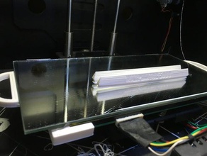 hot-swappable mirror build plate flashforgemakerbot2x clones 3d printer accessories 3d print model - Mito3D