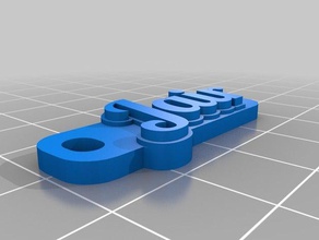 jair de porte-clés personnalisé 3d print model - Mito3D