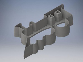 Dampf-Zug-cookie-cutter 3d drucken cookiecutter Züge 3d print model - Mito3D
