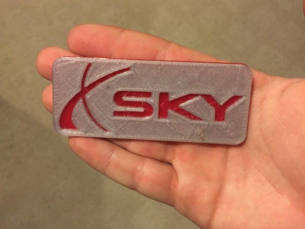 saturn sky logo işaretler logoları 3D print model - Mito3D