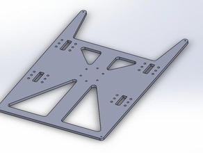 alumínio transporte cama wilson 2 testada 3d a impressora partes ii 3d print model - Mito3D