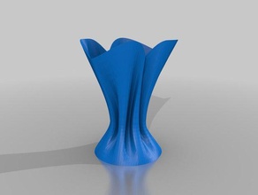 4leaf Dekor vase 3d print model - Mito3D