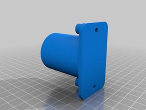 pvc bracket spool holder 3d printer accessories 3d print model - Mito3D