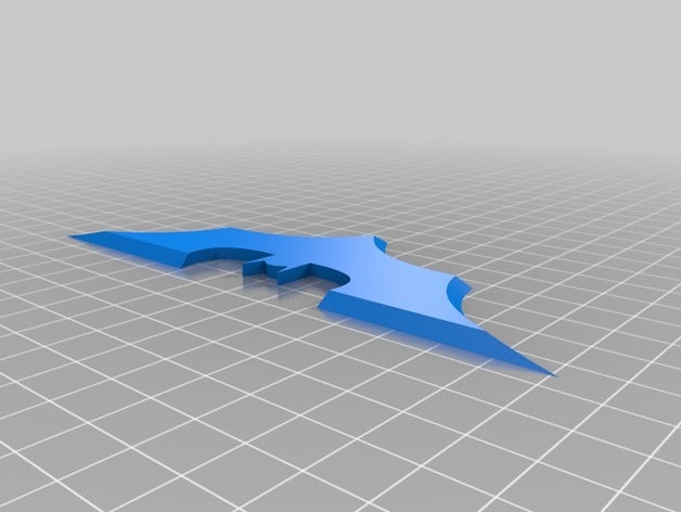batarang props batman 3D print model - Mito3D