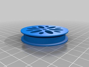 meu personalizados polia de buracos partes 3d print model - Mito3D