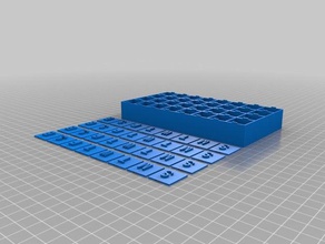 mi personalizados pastillero contenedores 3d print model - Mito3D