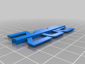 zo&euml organização personalizado 3d print model - Mito3D