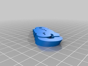 csilla Schlüsselanhänger - Organisation angepasst 3d print model - Mito3D