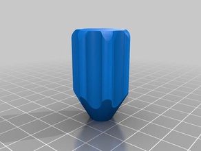 deuxième bit hex poignée outils personnalisé 3d print model - Mito3D