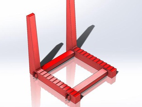placa de corte stand schneidbrett st&aumlnder a cozinha jantar 3d print model - Mito3D