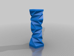 penagon vase math Kunst angepasst 3d print model - Mito3D