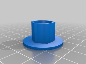 rotella di filatura bobina del cuscinetto parti artigianato lana 3d print model - Mito3D