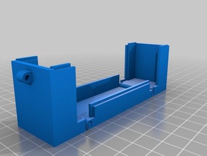 my customized parametric box latch containers 3d print model - Mito3D