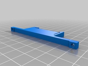 80mm din rail mount electronics customized 3d print model - Mito3D