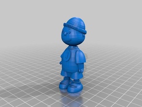 assignment 7 character development jack harvey king bloomfield charlie brown spinoff people 3d print model - Mito3D