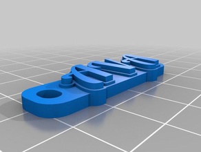 ava Schlüsselanhänger angepasst 3d print model - Mito3D