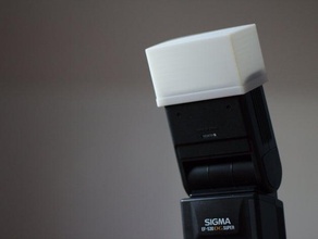 omni bounce flash diffusori sigma ef-530 dg super fotocamera 3d print model - Mito3D