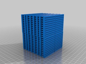 fresco cubo 3d impresión 3d print model - Mito3D