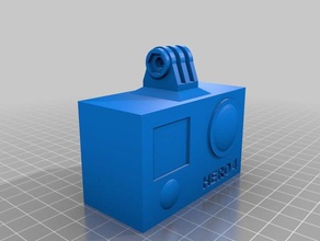 gopro plinth 3d printing 3d print model - Mito3D
