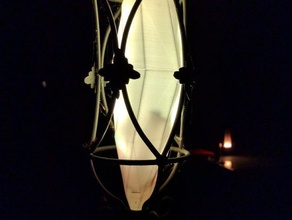 luce di cristallo arredamento arduino la lampada striscia del led 3d print model - Mito3D