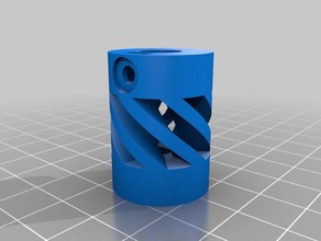 mi personalizados acoplamiento flexible de la máquina herramientas 3d print model - Mito3D