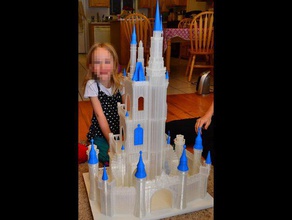 princess castle remix playsets 3d print model - Mito3D