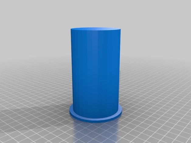 cylindre support bobine diamètre de 56,3 d l'impression 3D print model - Mito3D
