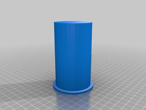 cylindre support bobine diamètre de 56,3 d l'impression 3d print model - Mito3D