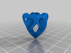 heart design 3d printing 3d print model - Mito3D
