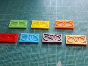 illuminati megabucks toy game accessories 3d print model - Mito3D