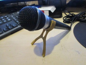microphone stand audio 3d print model - Mito3D