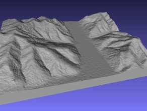 zell am see, salzburg, austria di apprendimento Mappe in 3d geodesia la geografia sollevato soccorso topografico topografia 3d print model - Mito3D