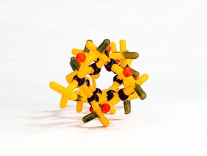 alpha-helix polyglycine Biologie 3d print model - Mito3D