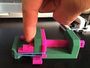 mini lastik bant mengene araçlar tezgah serin eğlenceli elleri handsfree Yardımcısı yardım eli tutucu minyatür basit lehim 3d print model - Mito3D
