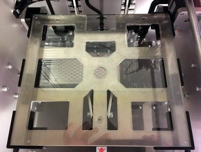 k8400 vertex glass holders 3d printer parts 3d print model - Mito3D