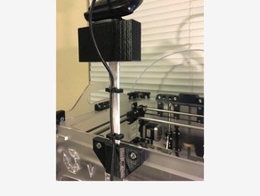 k8400 vertex logitech c525-webcam mount 3d Drucker Teile 3d print model - Mito3D