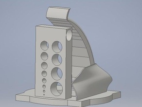 angolo di foro prova 3d la stampa test 3d print model - Mito3D