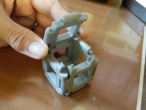 cube &agrave monter de prise puzzle puzzles boîte la jouets 3d print model - Mito3D