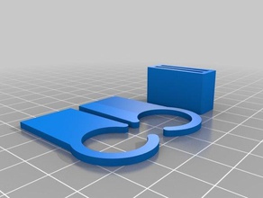 filament kılavuzu çift taraflı montaj bandı 3d yazıcı aksesuarlar 3d print model - Mito3D