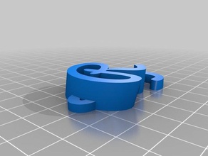 llavero rg Schlüsselanhänger angepasst 3d print model - Mito3D