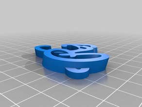 keyfob Schlüsselanhänger angepasst 3d print model - Mito3D