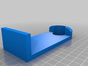 rod mount ikea-Mangel-Wand-Regal Haushalt 3d print model - Mito3D
