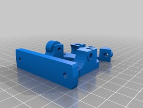 compacto bowden extrusora usando 18 push-fit 3d a impressora extrusoras 3d print model - Mito3D