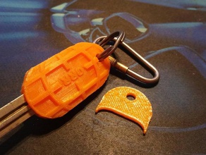 geo metrotracker Schlüsselanhänger automotive 3d print model - Mito3D