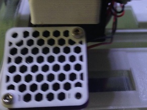 40mm fan grille 3d printing mount protector 3d print model - Mito3D